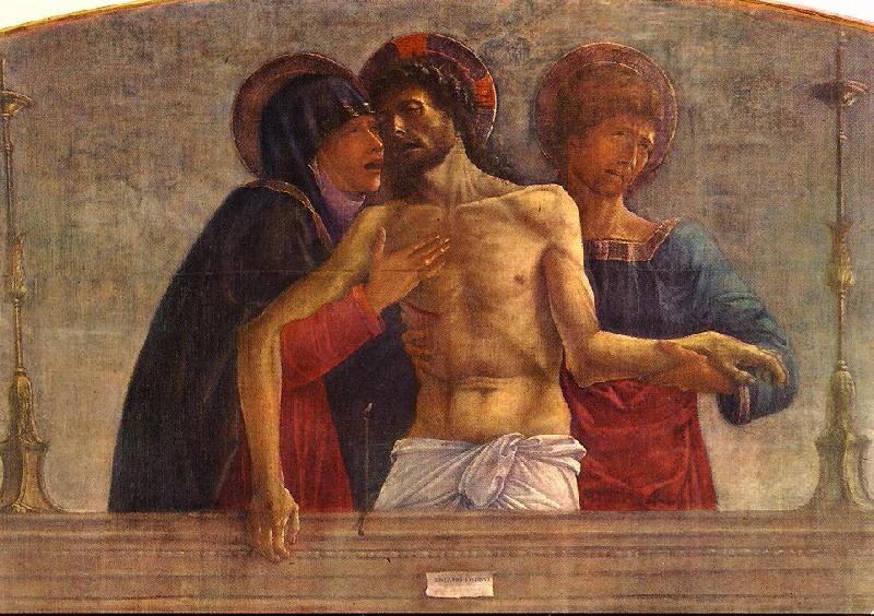 BELLINI, Giovanni Pieta (detail)  2245 oil painting picture